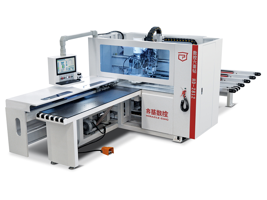 MHD-2812 Miracle CNC Six-sided Drilling and Milling Center